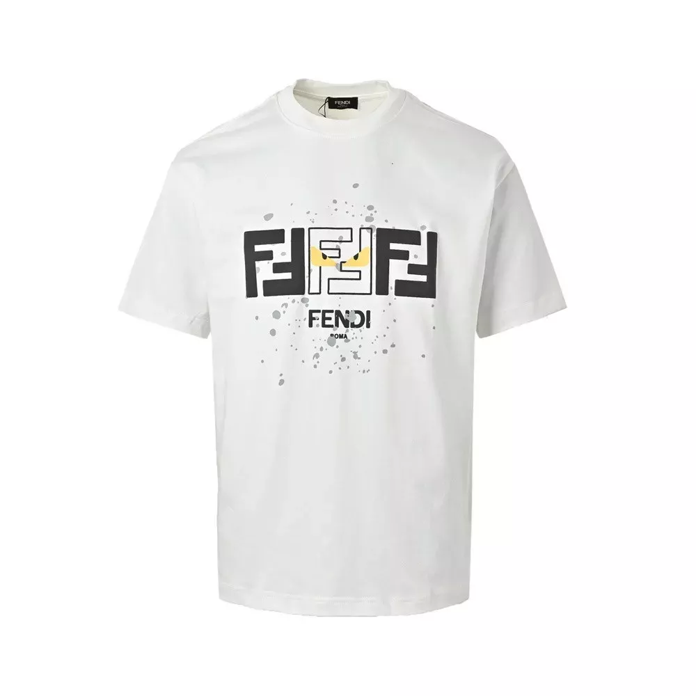 펜디 FF 프린트 몬스터 반팔 탑