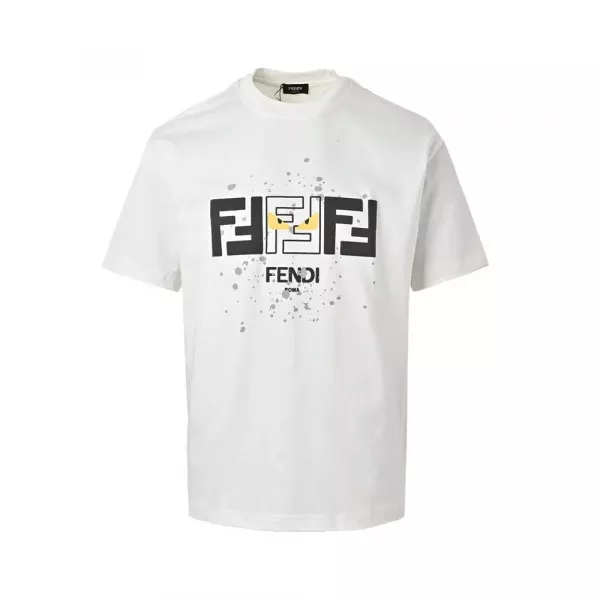 펜디 FF 프린트 몬스터 반팔 탑