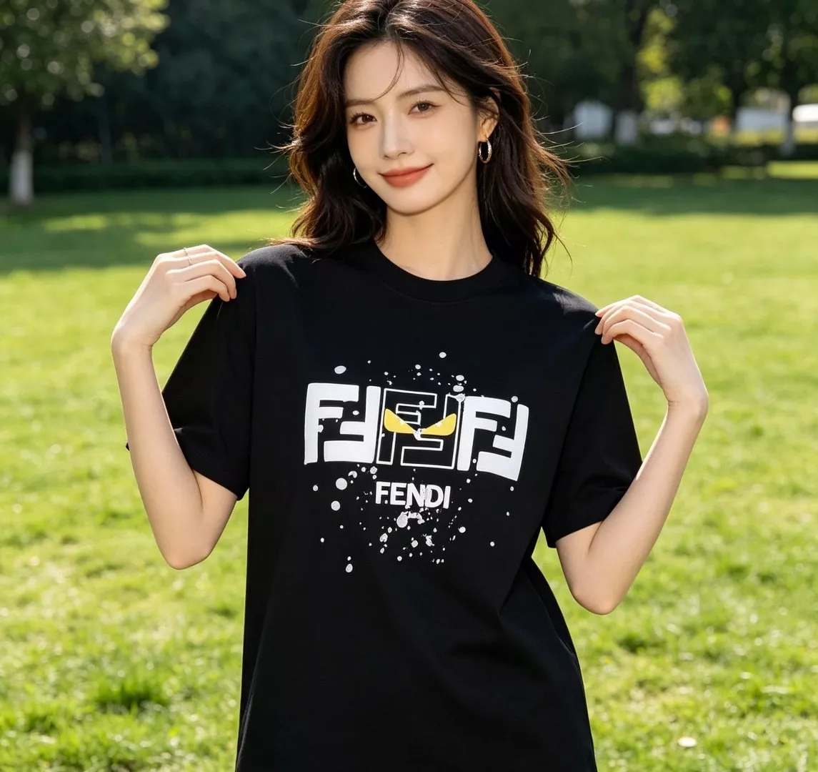 펜디 FF 프린트 몬스터 반팔 탑 상세 이미지 11