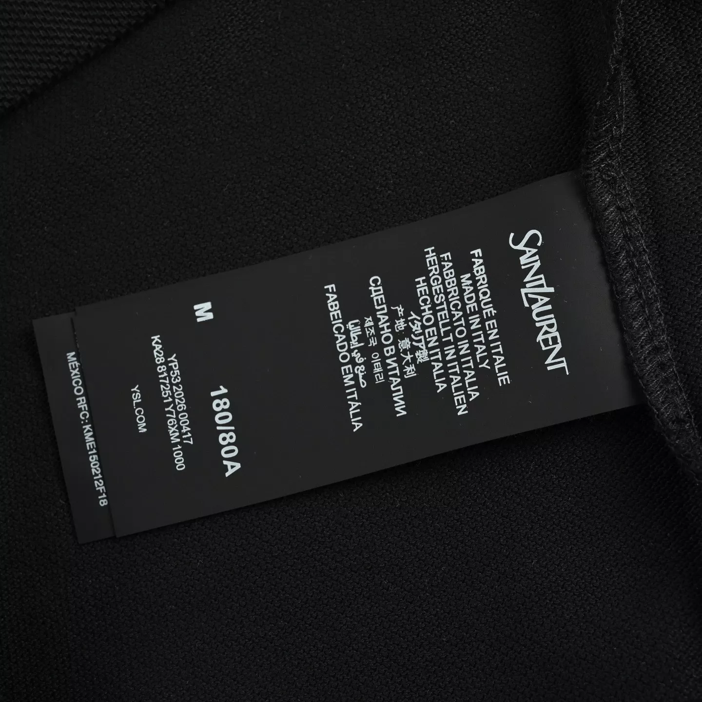 입생로랑 포켓 자수 오버핏 폴로 반소매 상세 이미지 6