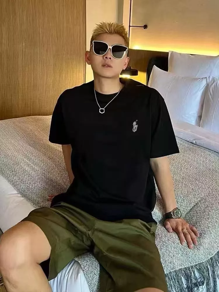 랄프로렌 전마 로고 자수 라운드 반소매 상세 이미지 12