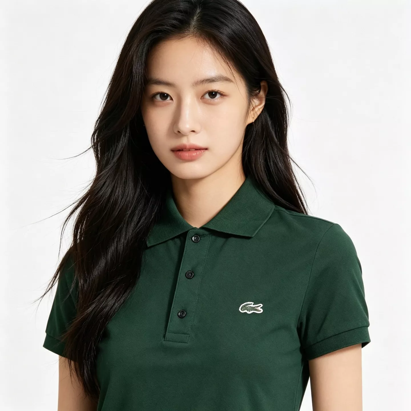라코스테 클래식 악어 로고 자수 폴로 반소매 상세 이미지 16