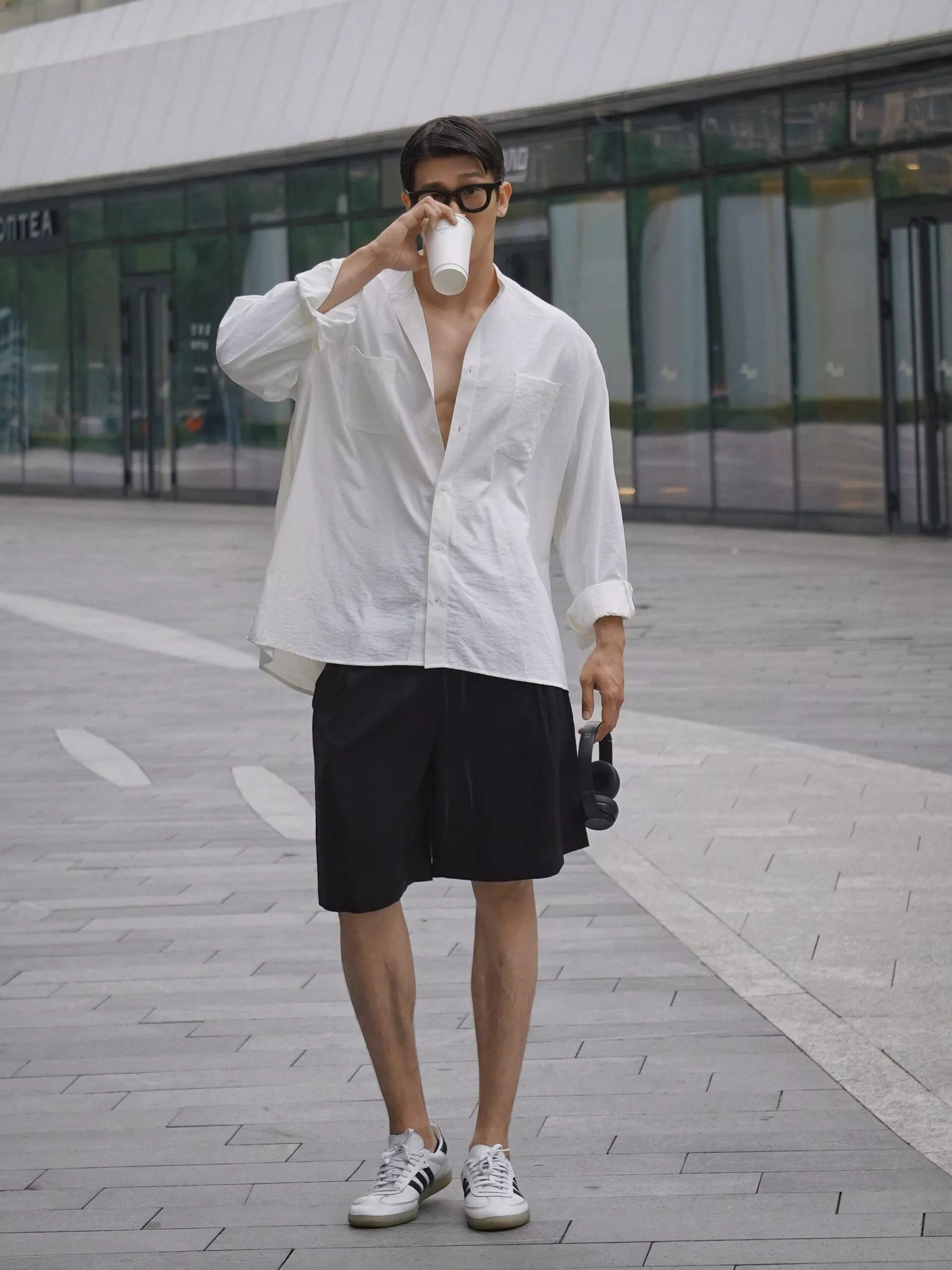 로로피아나 퓨어 린넨 밴딩 쇼츠 상세 이미지 11