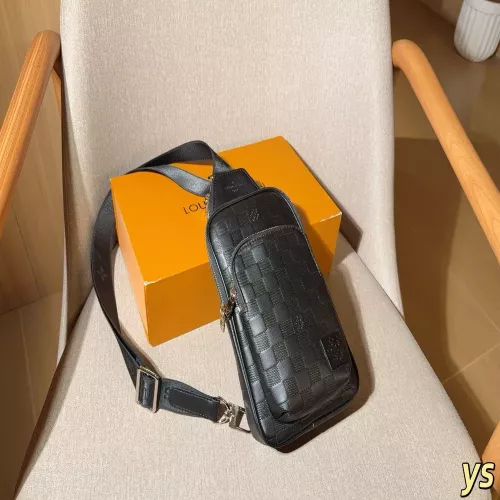 루이비통 체커파우데 패턴 슬링백