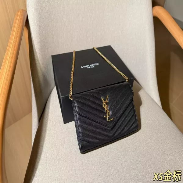 입생로랑 엔벨로프 체인 숄더백