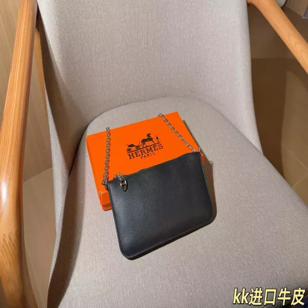 에르메스 지퍼 체인 스트랩 백