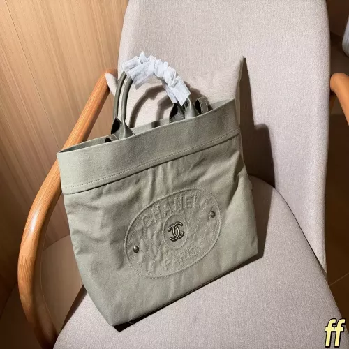 샤넬 빈티지 데님 토트백