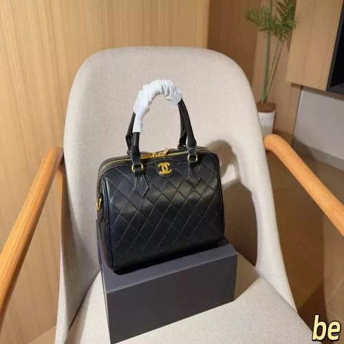 샤넬 퀼팅 보스턴 토트백