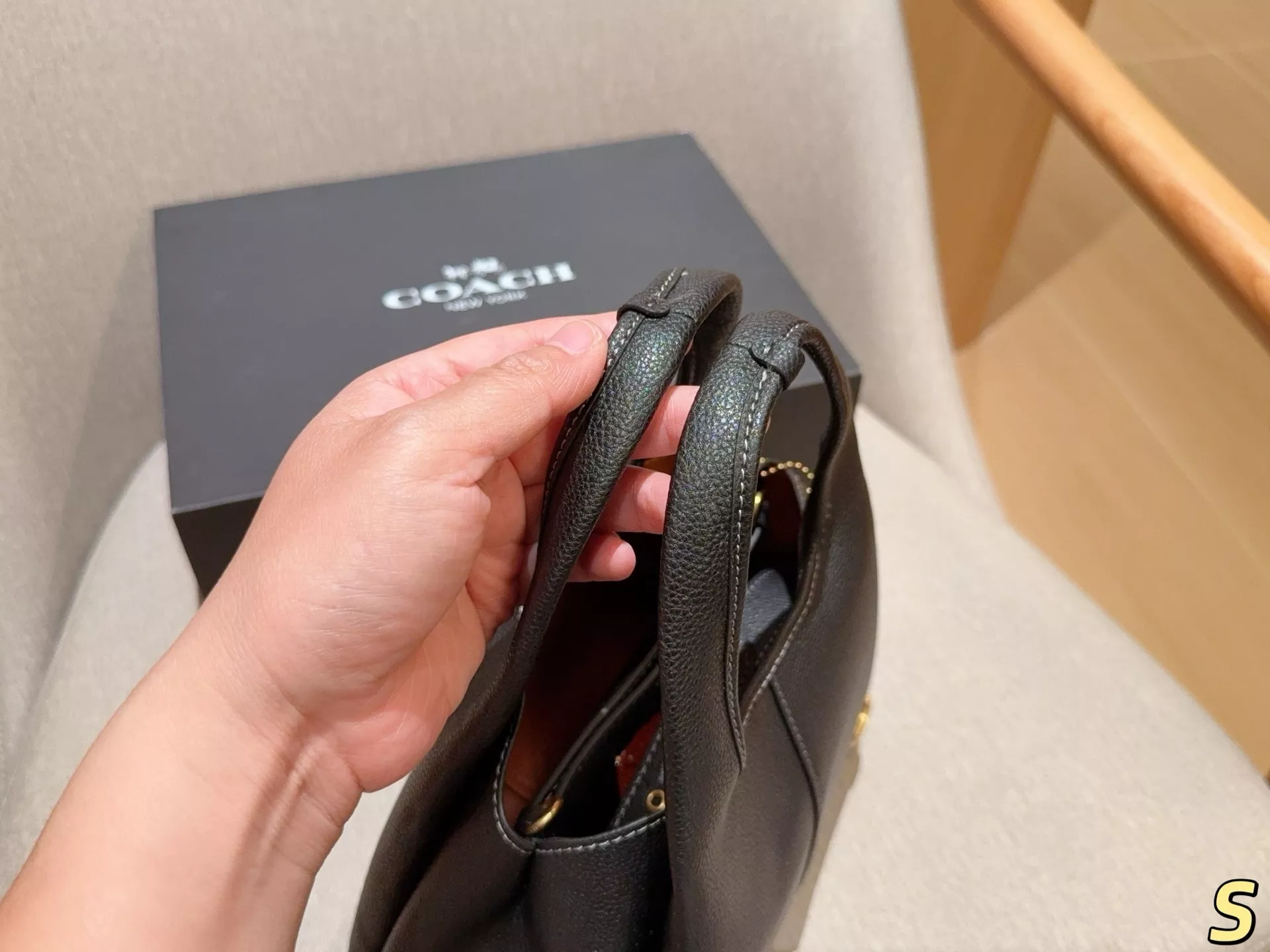 코치 라나 바스켓 스타일 핸드백 상세 이미지 7
