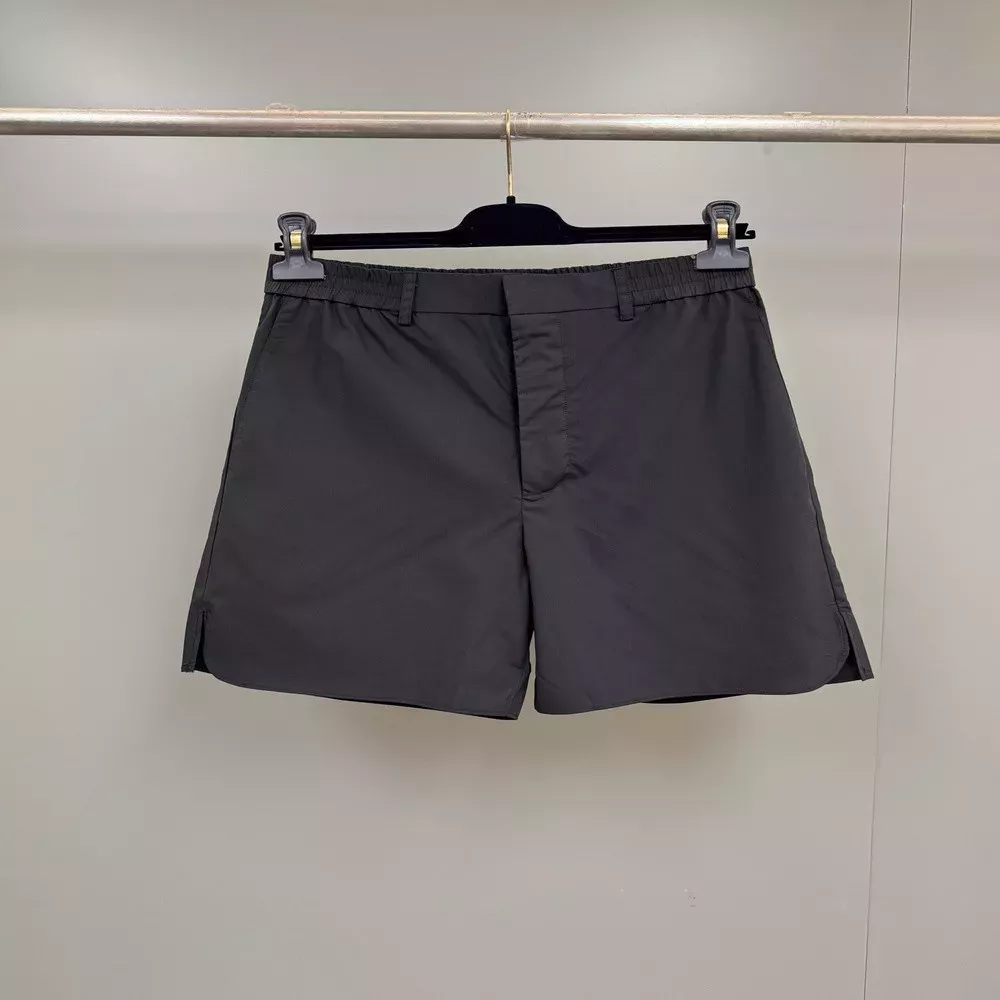 펜디 블랙 코튼 버뮤다 쇼츠