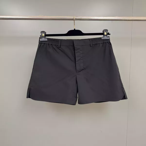 펜디 블랙 코튼 버뮤다 쇼츠