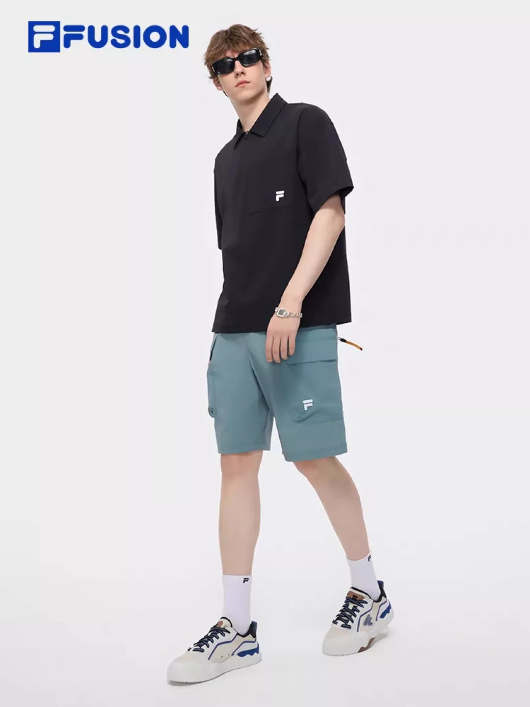 휠라 실크터치 반소매 폴로 티셔츠 상세 이미지 14