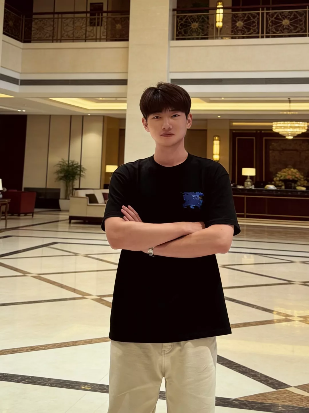버버리 워터컬러 전마 프린트 티셔츠 상세 이미지 12