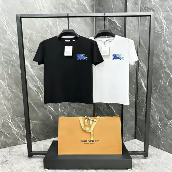 버버리 워터컬러 전마 프린트 티셔츠