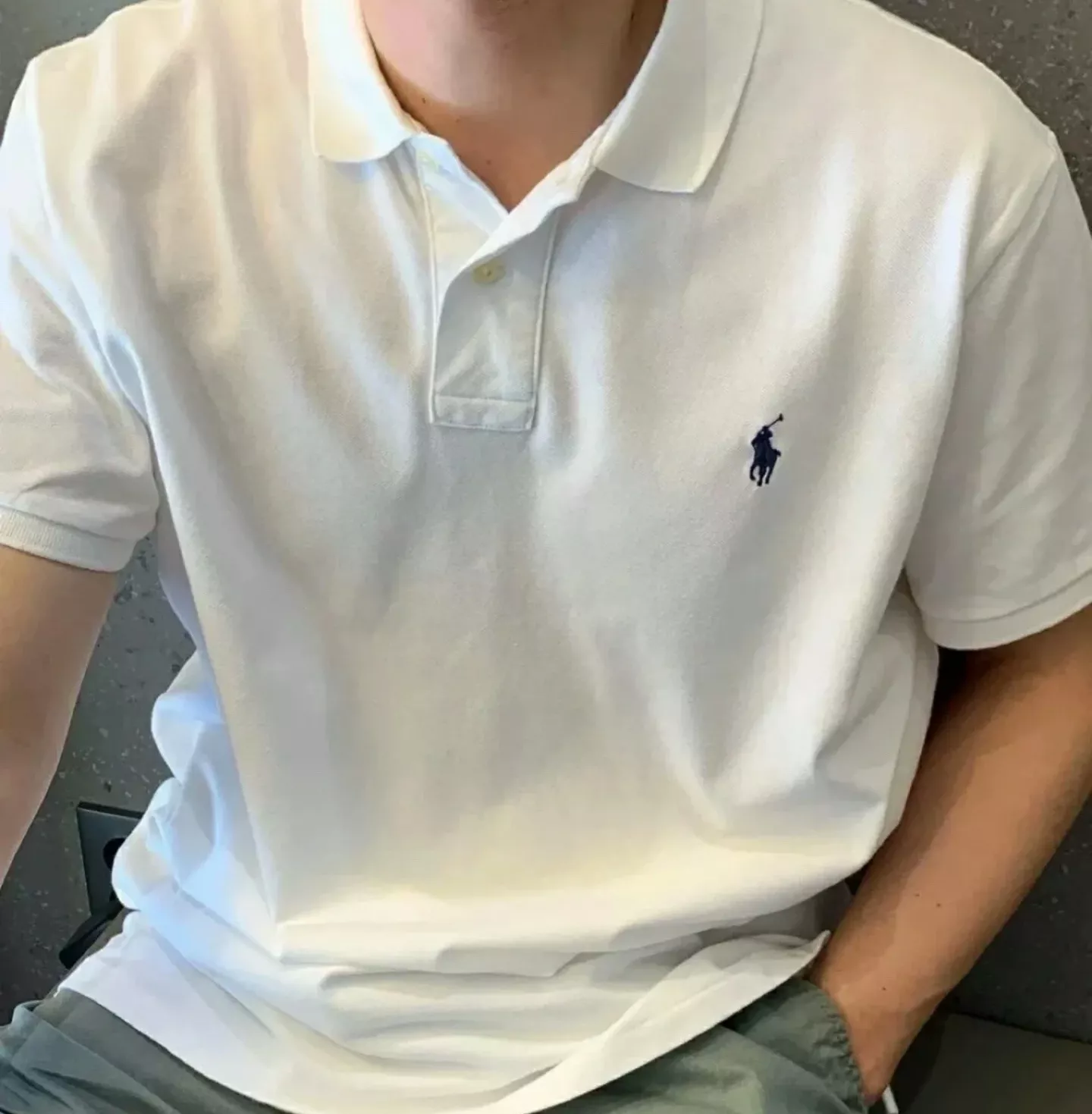 랄프로렌 클래식 포니 자수 반소매 폴로 상세 이미지 15