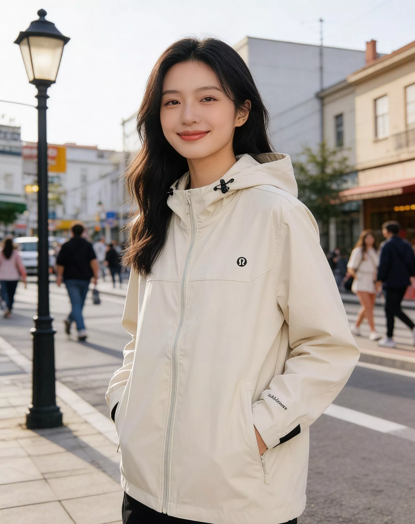 룰루레몬 경량 후드 집업 아우터 상세 이미지 16