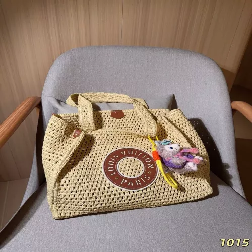 루이비통 라피아 스타일 비치백