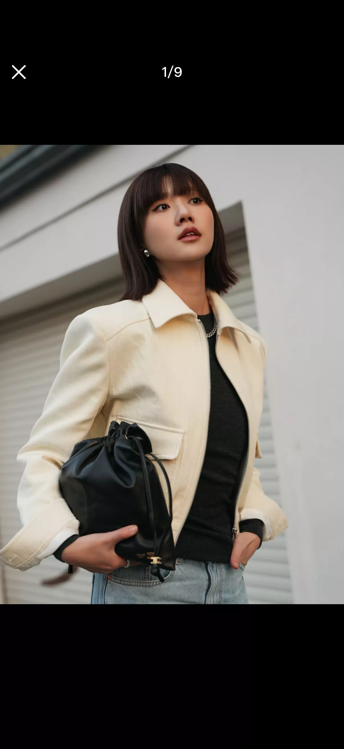 셀린느 크리스탈 파우치 드로우스트링 백 상세 이미지 23