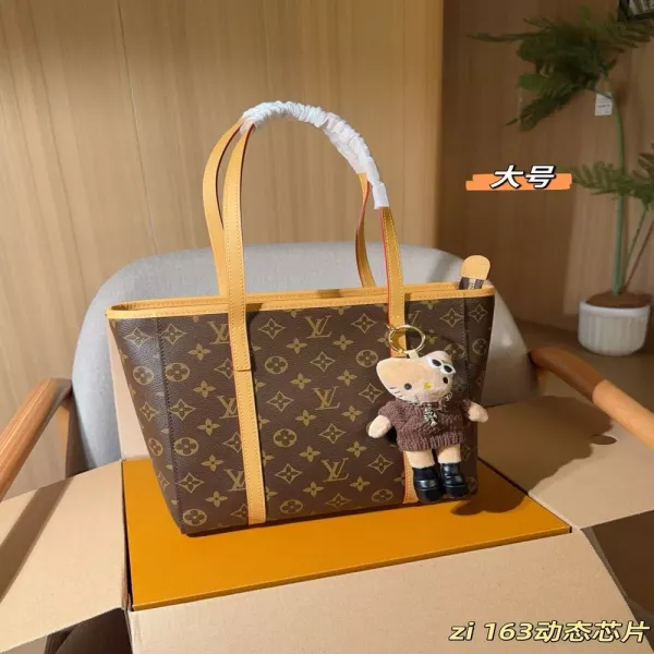 루이비통 모노그램 오픈형 토트 스타일 백