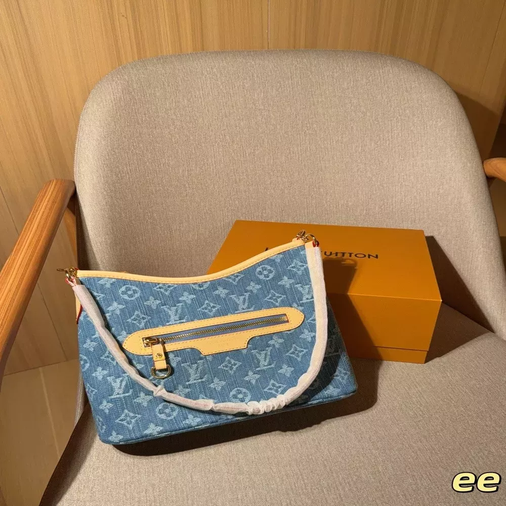 루이비통 데님 모노그램 라인업 백