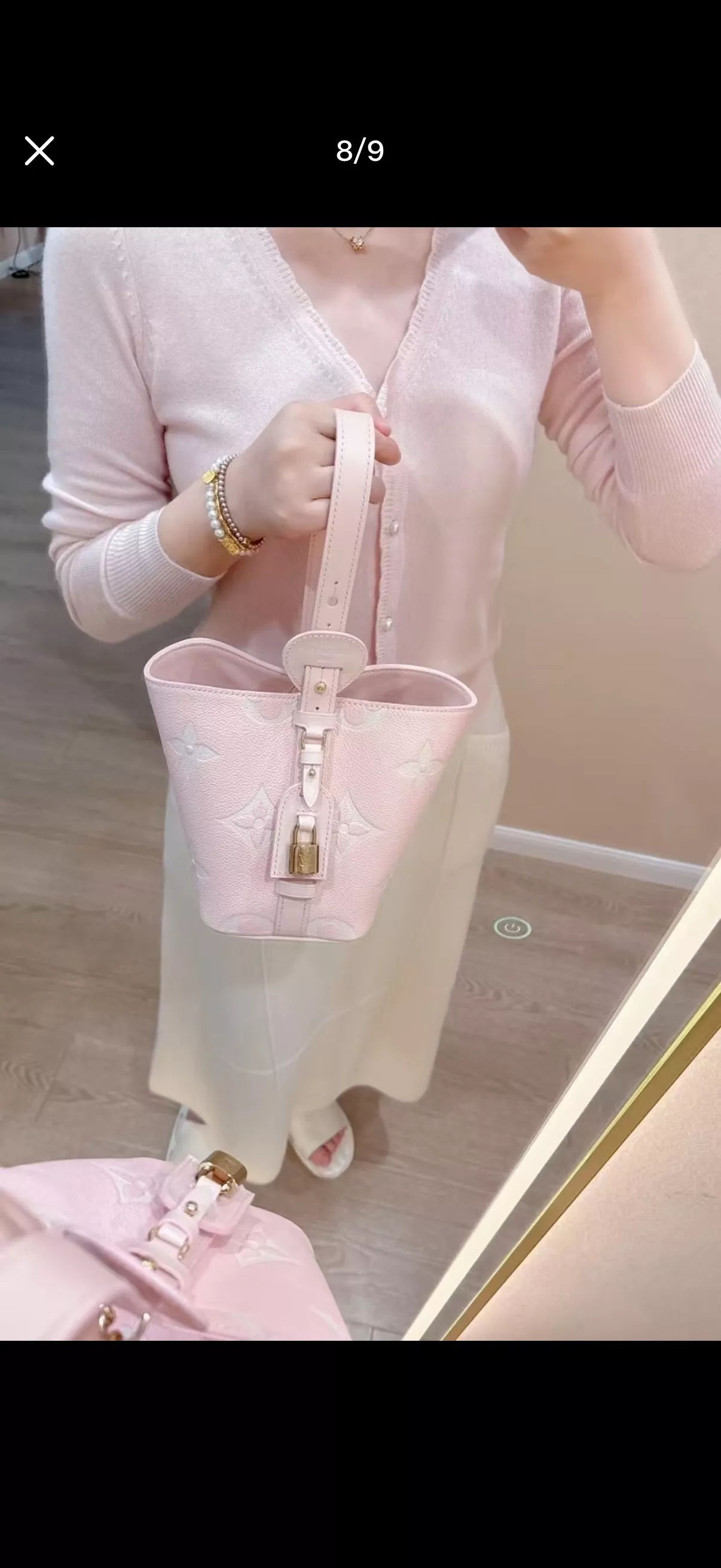 루이비통 올인 비비 엠보 버킷 스타일 백 상세 이미지 22