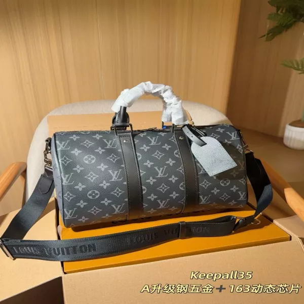 루이비통 키폴 35 블랙 모노그램 여행가방