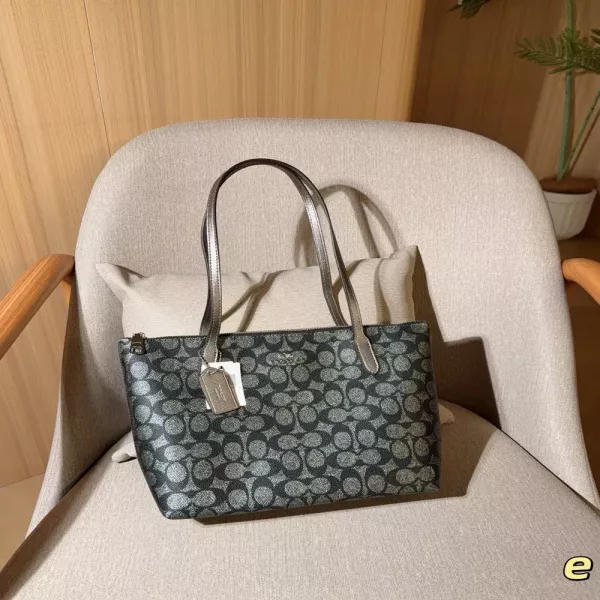 코치 피오나 집 토트 스타일 가방