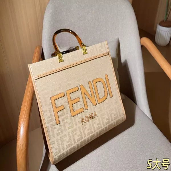 펜디 선샤인 레트로 토트 스타일 백