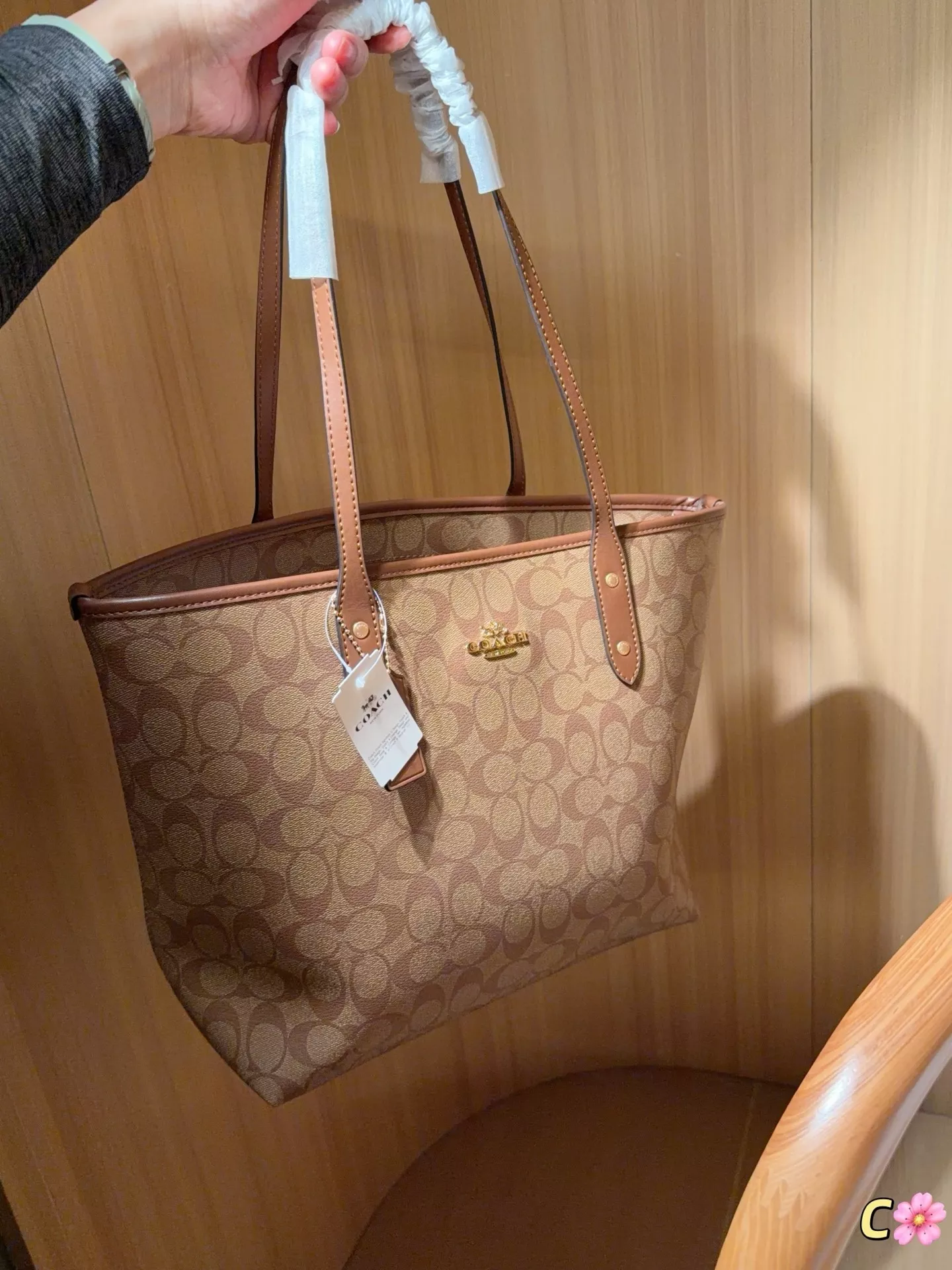 코치 시티 토트 쇼핑백 상세 이미지 15