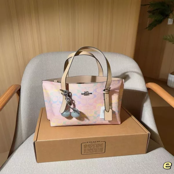 코치 몰리 쇼핑 토트백