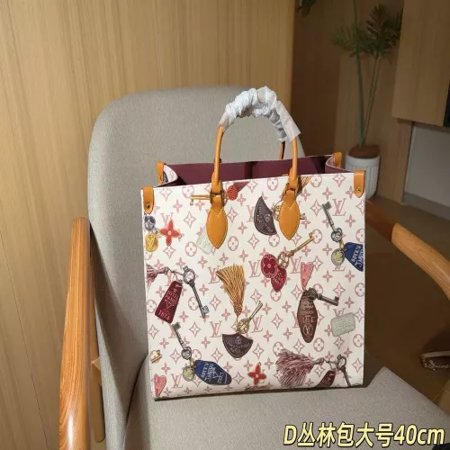 루이비통 온더고 정글 패턴 토트백