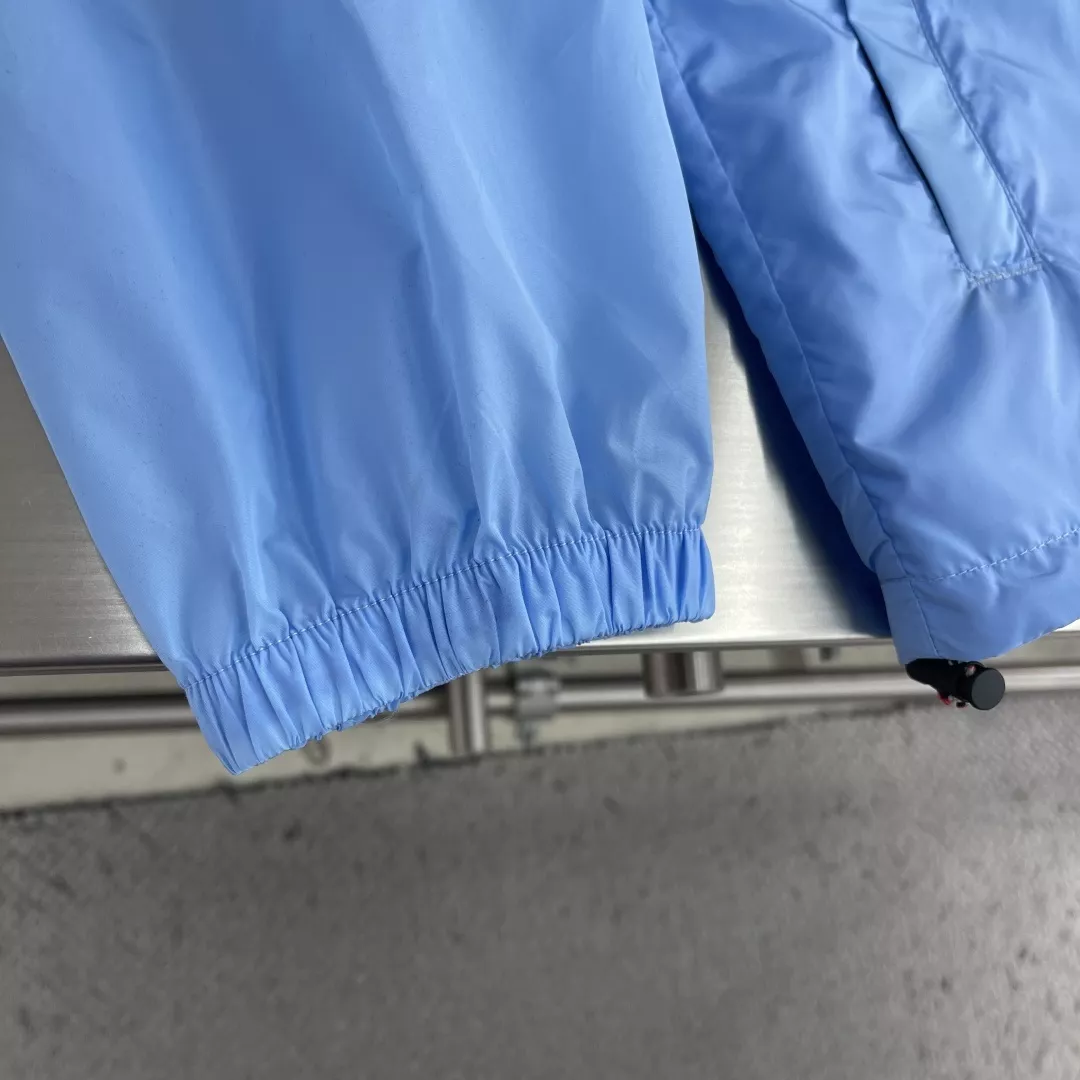 버버리 체크 장식 나일론 후드 재킷 상세 이미지 5