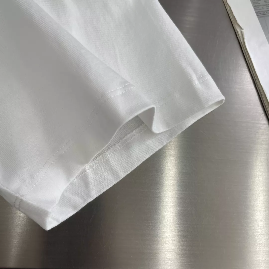 입생로랑 로고 패치 반소매 코튼 탑 상세 이미지 5