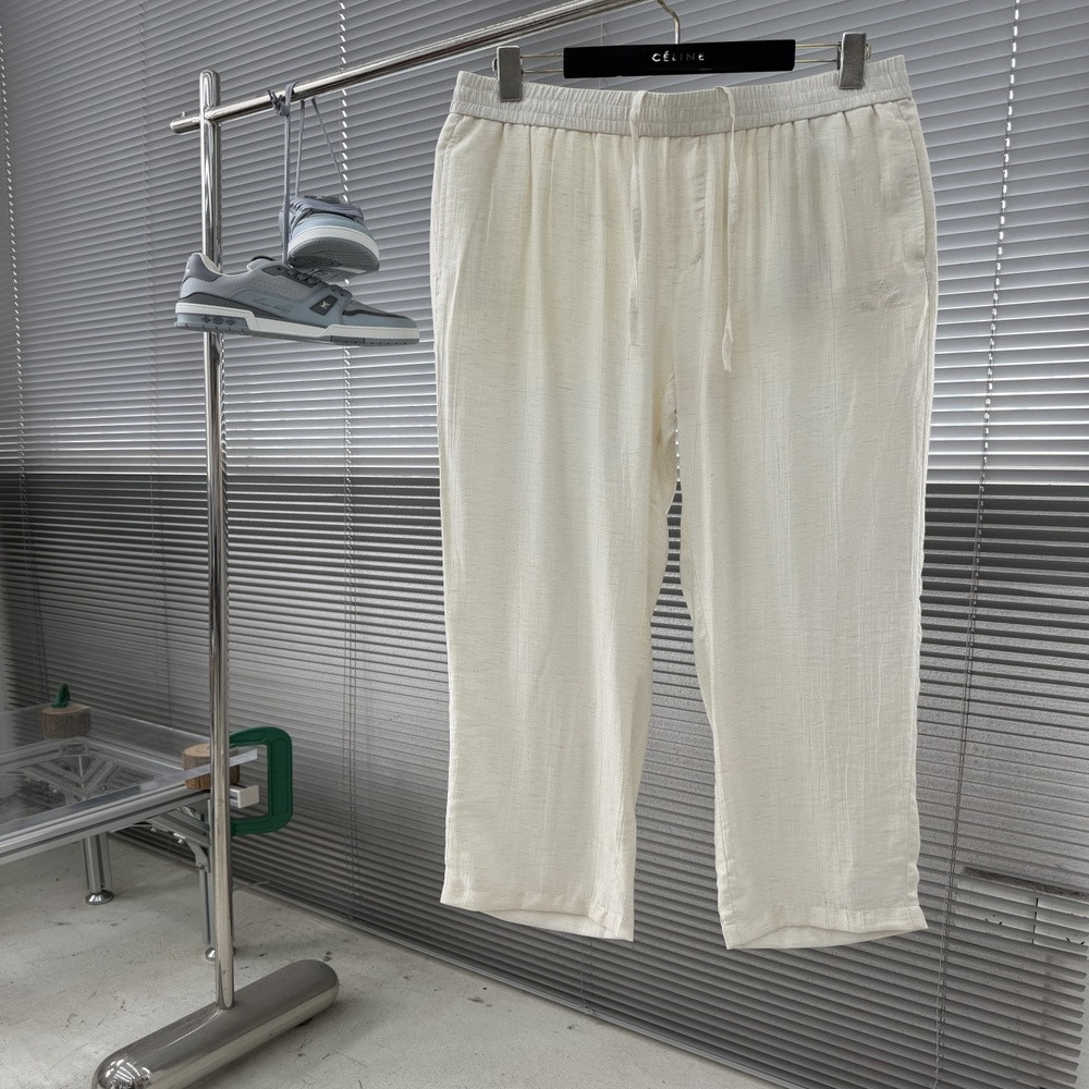 로로피아나 드로스트링 린넨 팬츠