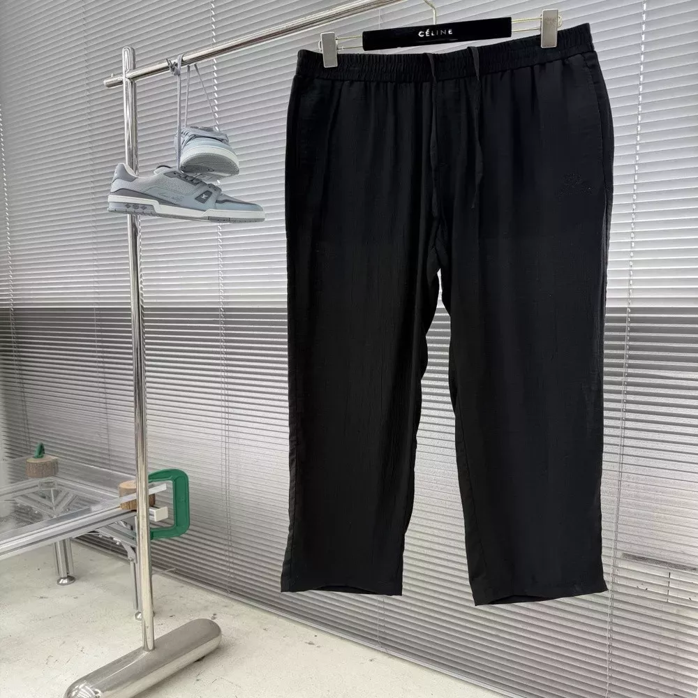 로로피아나 드로스트링 린넨 캐주얼 팬츠