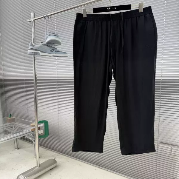 로로피아나 드로스트링 린넨 캐주얼 팬츠