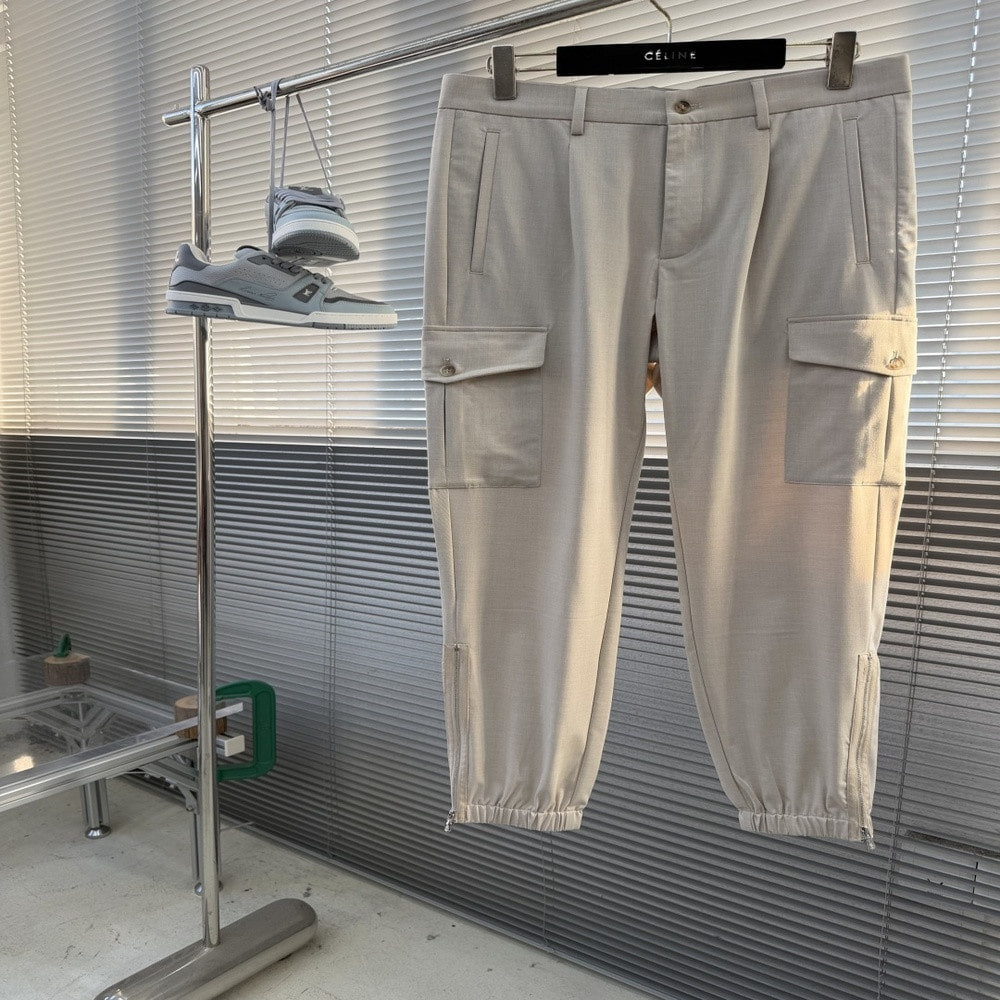 브루넬로쿠치넬리 테크 울 혼방 조거 팬츠