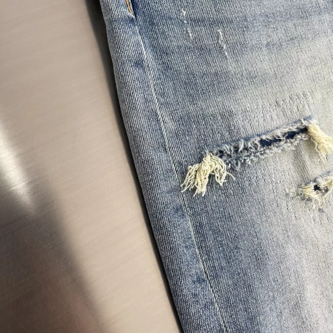 돌체앤가바나 워싱 데님 반바지 상세 이미지 6