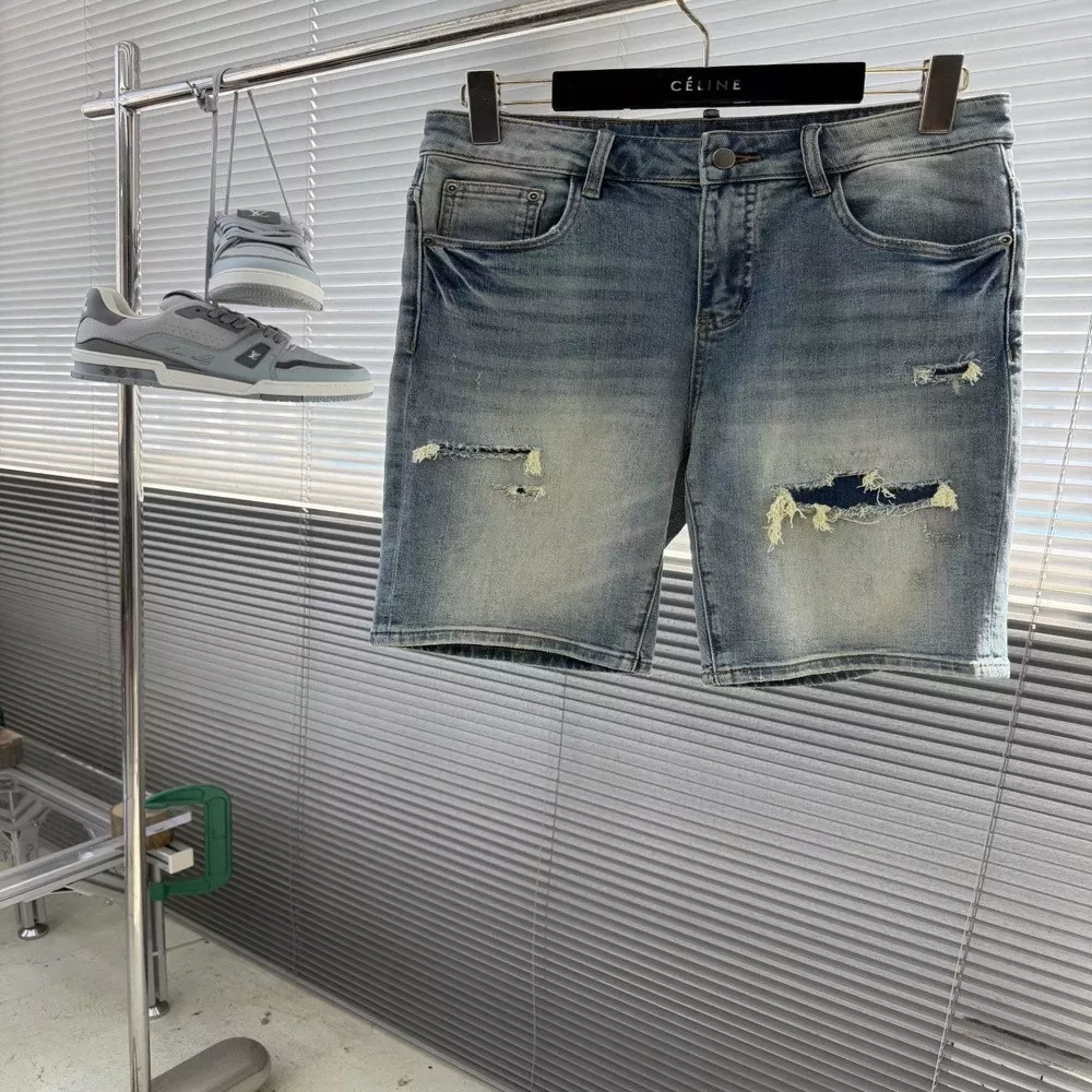 돌체앤가바나 워싱 데님 반바지