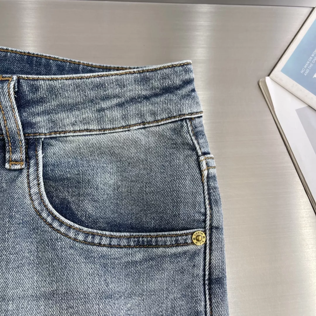 돌체앤가바나 워싱 데님 하프 팬츠 상세 이미지 7