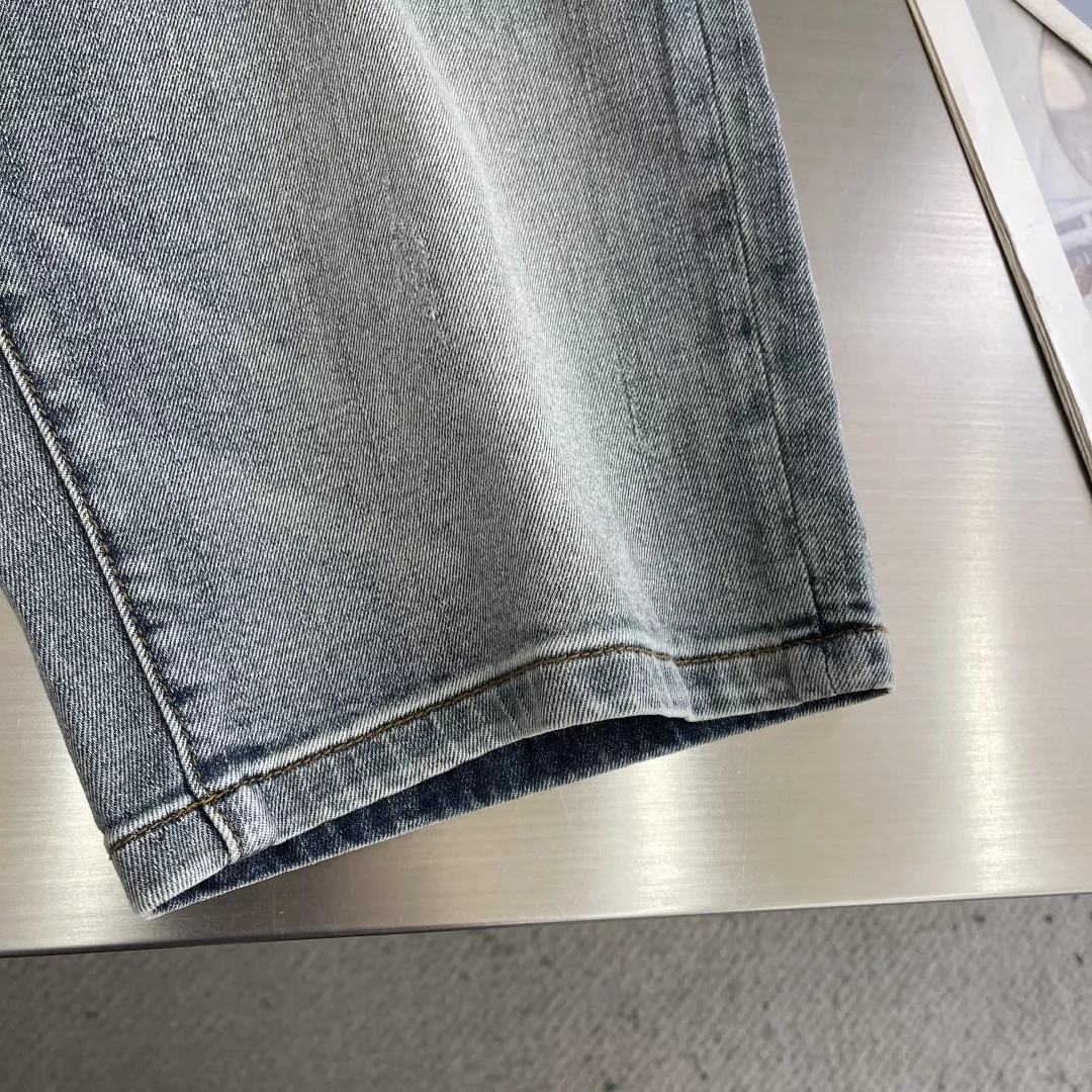 돌체앤가바나 워싱 데님 하프 팬츠 상세 이미지 8