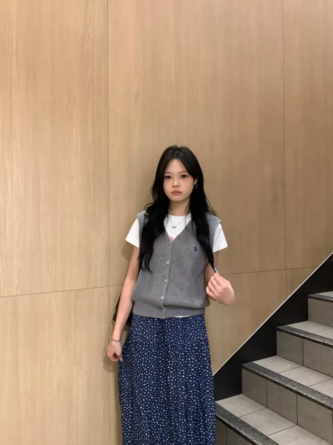 랄프로렌 자수 로고 브이넥 니트 가디건 상세 이미지 13