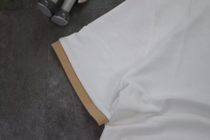 버버리 배색 카라 로고 반소매 폴로 상세 이미지 9