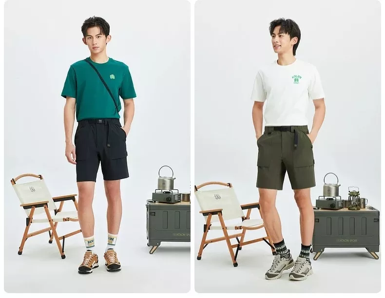 코오롱스포츠 아웃도어 방수 카고 반바지 상세 이미지 19