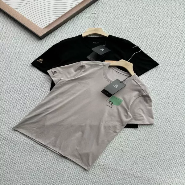 카일라스 설산 프린트 아웃도어 반소매 티셔츠