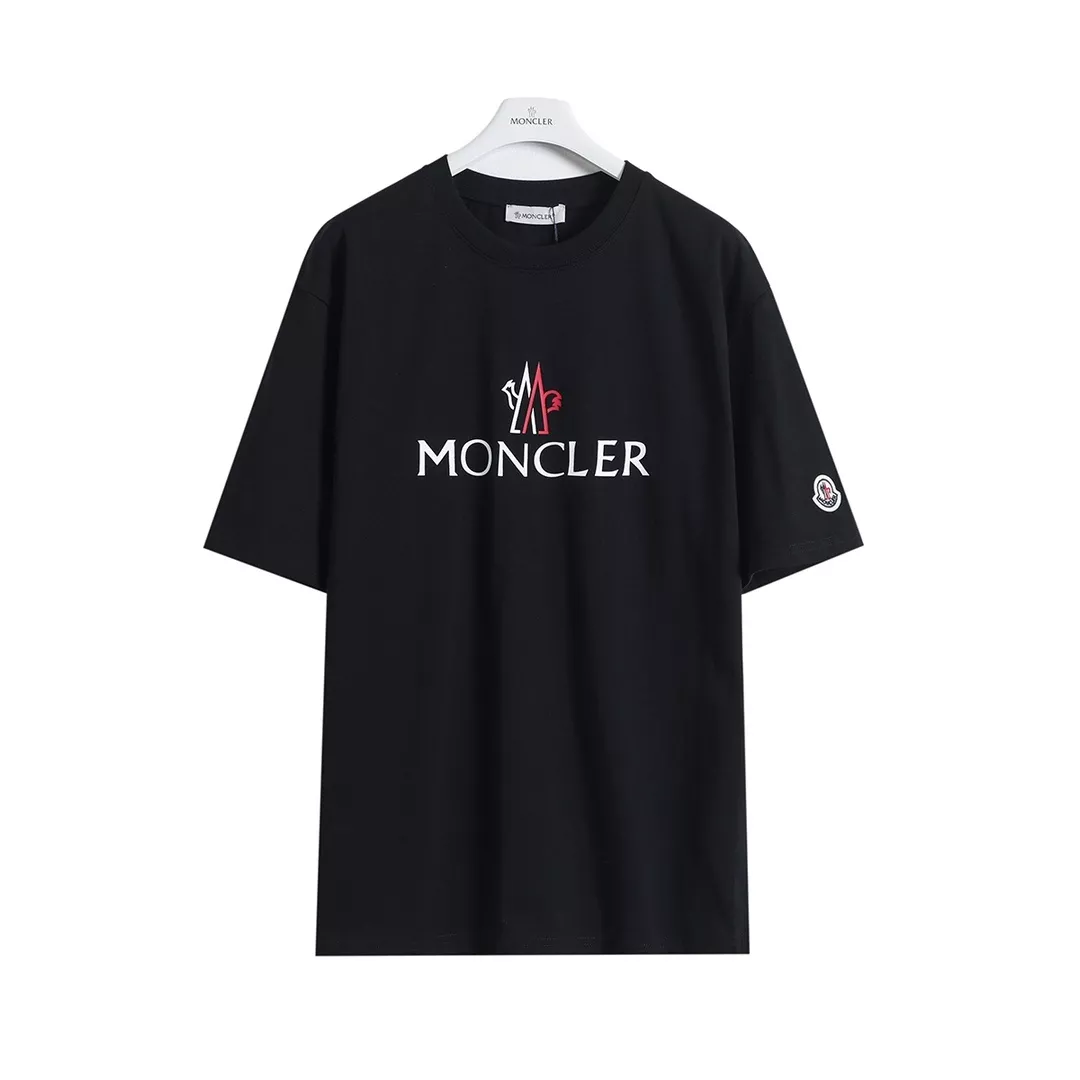 몽클레어 프랑스 수탉 로고 프린트 반소매 상세 이미지 2