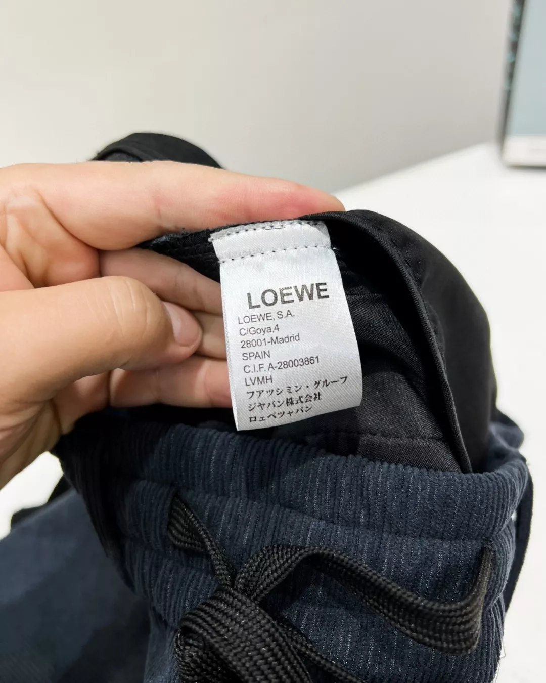 로에베 남성 코듀로이 밴딩 팬츠 상세 이미지 7