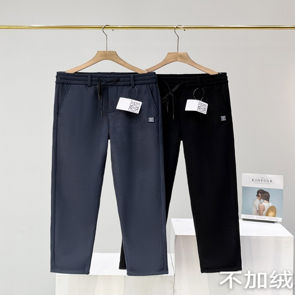 로에베 남성 코듀로이 밴딩 팬츠