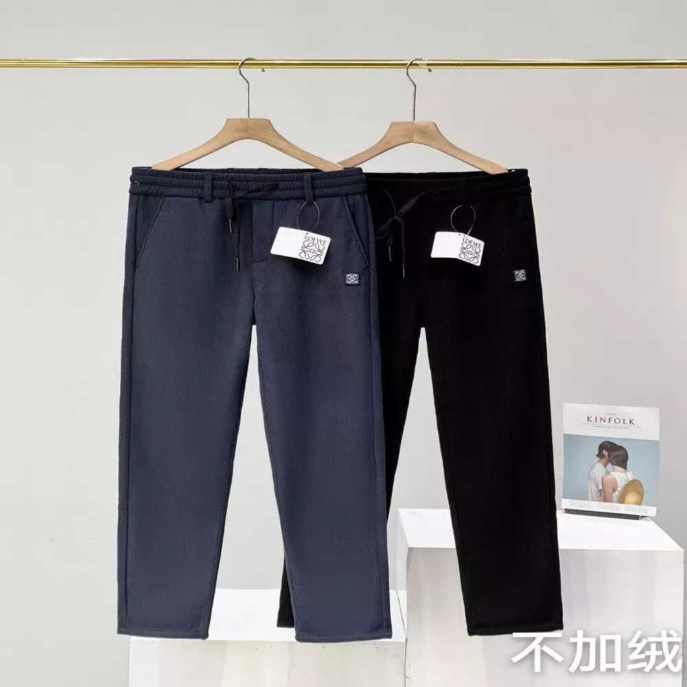 로에베 남성 코듀로이 밴딩 팬츠