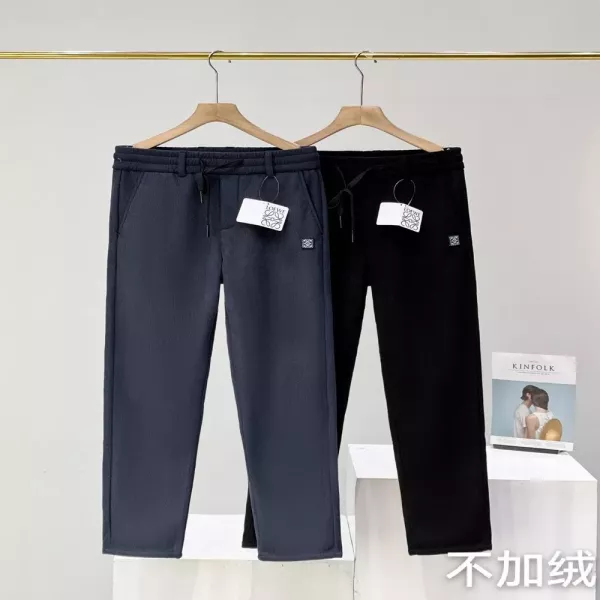 로에베 남성 코듀로이 밴딩 팬츠